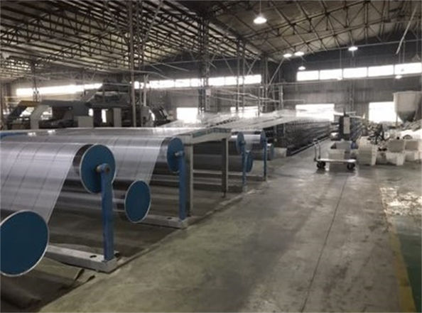 Yiyang Wanlin Weave Packing Co., Ltd. fabriek productielijn