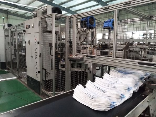 Yiyang Wanlin Weave Packing Co., Ltd. fabriek productielijn