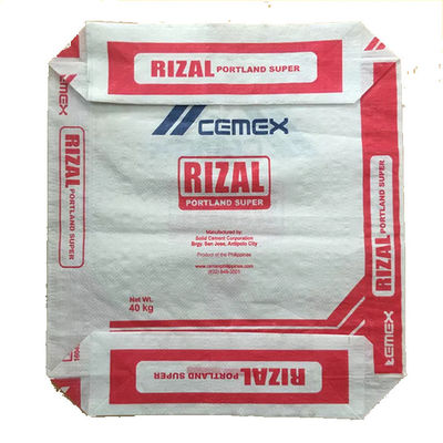 De hete Ster van de Verkoop25kg 40KG 50KG Advertentie doet pp-van het Cementzakken van de Klepzak het Cementzak in zakken