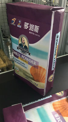 Van het Cementzakken van 25KG 40KG 50KG pp Geweven van de het Blokbodem de Klepzakken