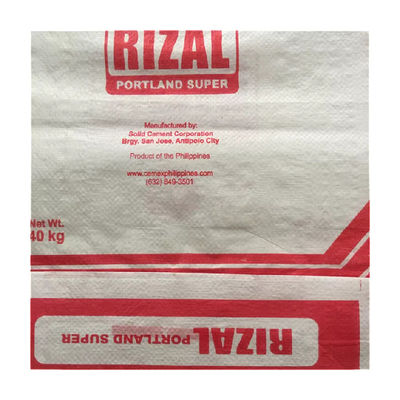 De hete Ster van de Verkoop25kg 40KG 50KG Advertentie doet pp-van het de Zakcement van de Blokbodem van de Klepzakken het Cementzak in zakken