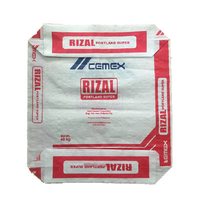 De hete Ster van de Verkoop25kg 40KG 50KG Advertentie doet pp-van het de Zakcement van de Blokbodem van de Klepzakken het Cementzak in zakken
