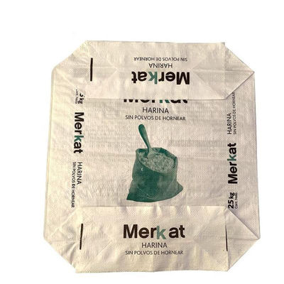 Zak van de het Blokbodem van de cementpp de Polypropyleen Geweven Zak 25KG 40KG 50KG