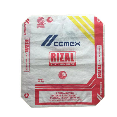 De geweven van het de Douanepolypropyleen van Cementzakken 50KG 40KG 25KG Zakken ISO14001