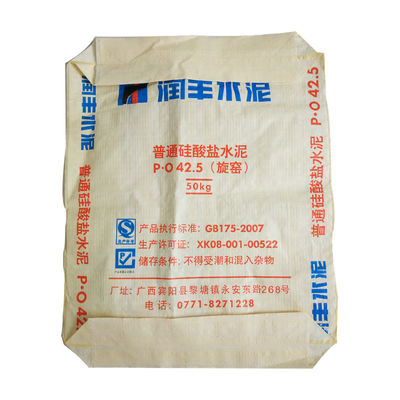 Van het de Klepblok van 20KG 25KG 40KG 50KG pp van het de Bodem de lege cement vervaardiging van de zakchina