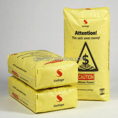 De hete van de het Blokbodem van de verkoop20kg 25KG 40KG 50KG pp Klep van de het cementzak lege vervaardiging van China