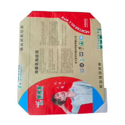 De Bodem BOPP van het cementblok lamineerde de Geweven Zakken 25KG 40KG 50KG van de Zakkenpp Klep