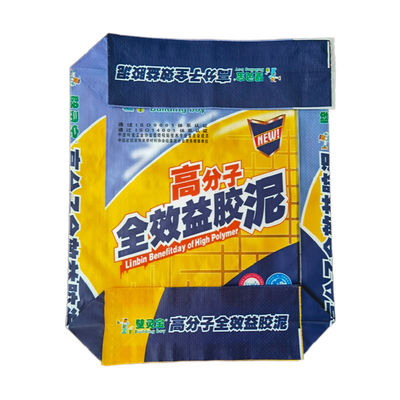 Van de de Zakkenadvertentie van 25KG 40KG 50KG de BOPP Geweven van het de Sterblok Zak van het de Bodempp Cement