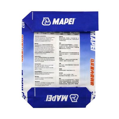 Van de de Klepzak 20kg 25kg 40kg 50kg van de blokbodem pp Geweven Plastic het Cementzak