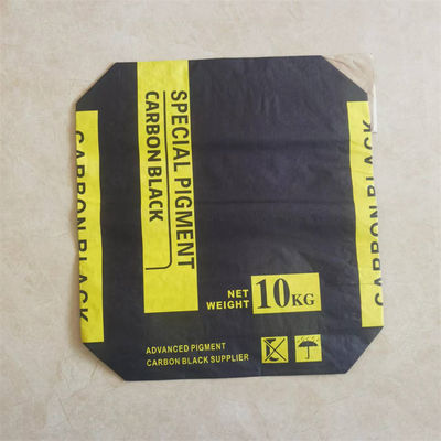 De douane 90gsm 3 Vouwdocument Zakken50kg Kraftpapier Document Leeg Cement doet ISO14001 in zakken