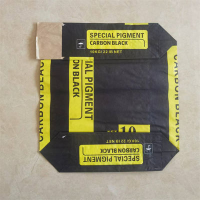 De douane 90gsm 3 Vouwdocument Zakken50kg Kraftpapier Document Leeg Cement doet ISO14001 in zakken