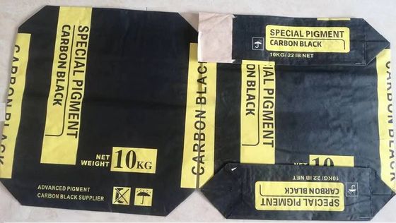 de Vouwdocument van 20kg 25kg 40kg 2 Zakken/Kraftpapier-Document Cementzakken met Zelfklevend Poeder