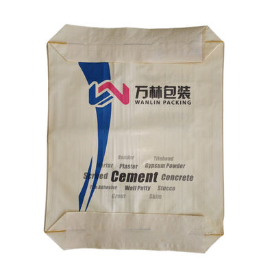 Best verkopende 50kg PP Valve Bag Kleine cement bodem blok zware zak