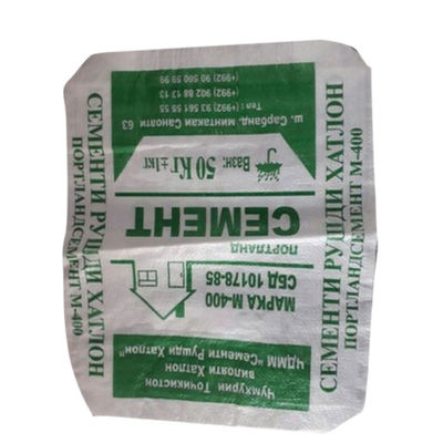 Warme verkoop Geweven zak Leeg cement zak PP Valve zak 25 KG 40 KG 50 KG cement zak
