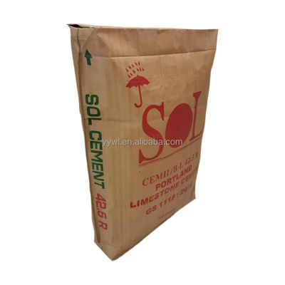 25 kg PP-klepzakken 100 kg 50 25 van cement polypropyleen zak