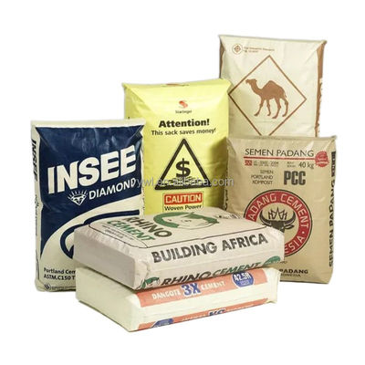 Zelfvergrendelend bouwmateriaal Verpakking PP-cementzak met klepverpakking