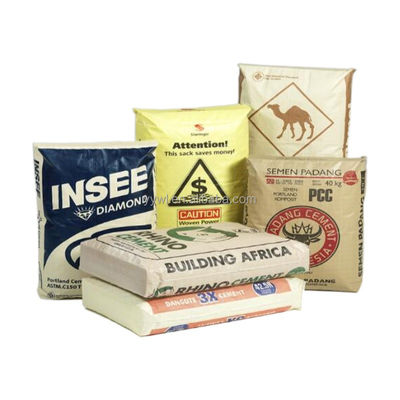 Zelfvergrendelend bouwmateriaal Verpakking PP-cementzak met klepverpakking