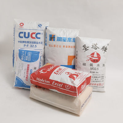 25kg 50kg Eco Friendly Geweven lege zak van cement Plastic cement zak