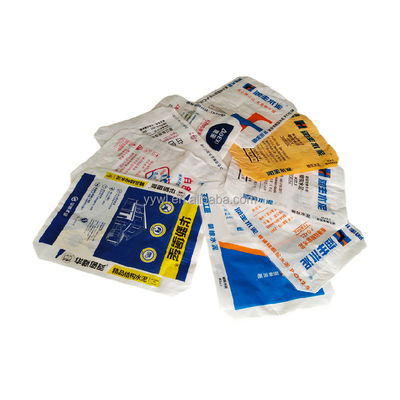 Vierkant bodem cement zak Custom 20Kg polypropyleen tegel kleefstof geweven klep zak