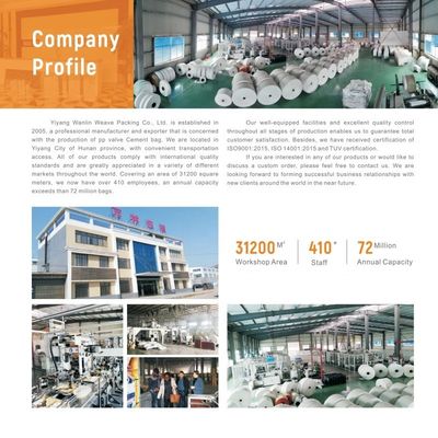 25 KG 40 KG 50 KG PP geweven cementzak lege PP klepzak blok bodem met klep