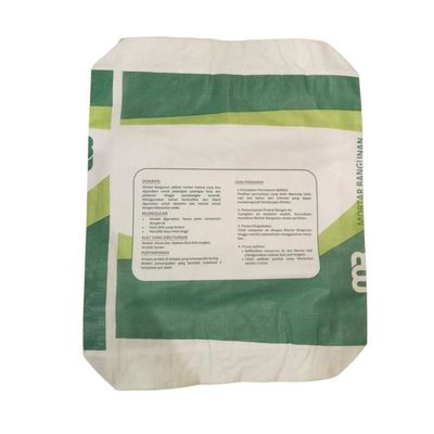 Pakketfabrikant Leeg PP-geweven klepzak voor mortelcement 50kg 40kg 30kg 25kg 20kg