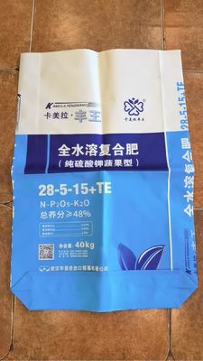 Bopp Printing en 11-25gsm Laminering aanpasbare meststofverpakkingszakken voor verschillende toepassingen