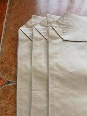 60x50x10cm 80GSM plastic verpakkingszak voor mortelvulling van bouwmateriaal