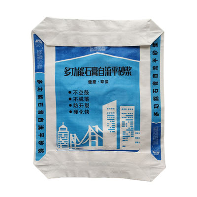 36x46x11cm 80GSM ((60+20) geweven PP-klepzak voor droge mengsels