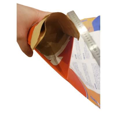Aangepaste Logo 3-laags 80GSM Papier met 1-laags Film Multi-wand Papieren Ventielzakken voor 20KG Droge Mengsel Tegellijm