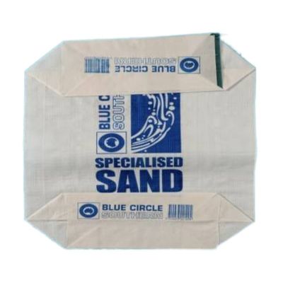 Lege blokbodemventielzak voor cement 20kg 25kg 40kg 50kg PP materiaal bedrukking 1-4 kleuren per zijde sterk
