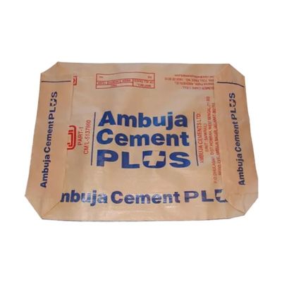 Lege blokbodemventielzak voor cement 20kg 25kg 40kg 50kg PP materiaal bedrukking 1-4 kleuren per zijde sterk