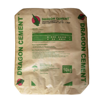 25 KG 40 KG 50 KG Geweven PP Klep Cement Zakken Lege Zak Industriële Flexodruk Verpakking