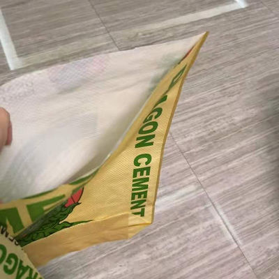 25 KG 40 KG 50 KG Geweven PP Klep Cement Zakken Lege Zak Industriële Flexodruk Verpakking