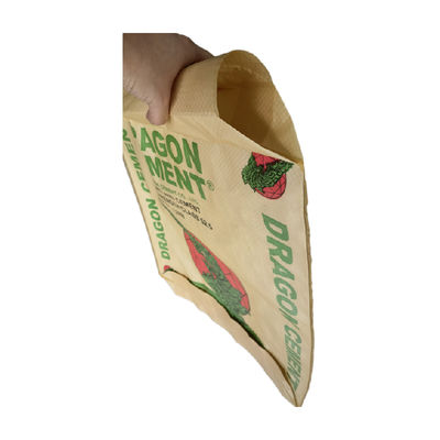 25 KG 40 KG 50 KG Geweven PP Klep Cement Zakken Lege Zak Industriële Flexodruk Verpakking