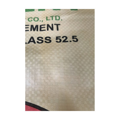 25 KG 40 KG 50 KG Geweven PP Klep Cement Zakken Lege Zak Industriële Flexodruk Verpakking