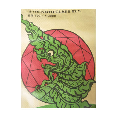 25 KG 40 KG 50 KG Cementzak Geweven Zak Lege Cementzak PP Ventielzak voor Industrieel en Flexo Drukken