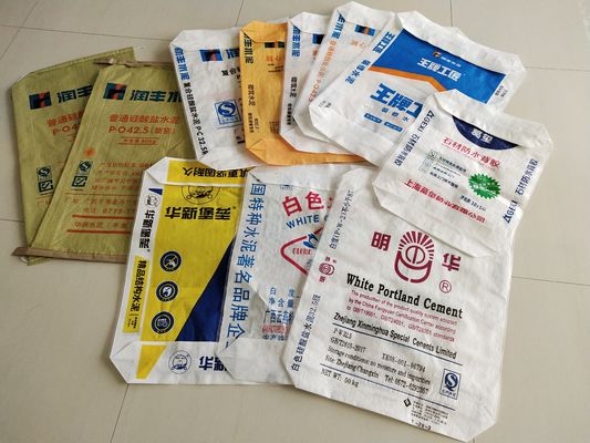 80GSM PP ventiel cementzak gelamineerd meerkleurig bedrukt 20-50kg