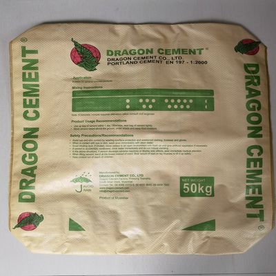 85GSM PP cement zak 50 kg met PE laminaat vochtbestendige