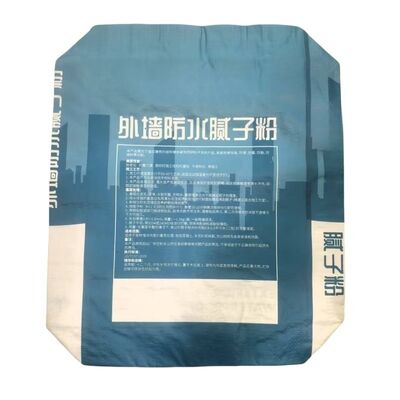PP Woven Valve Bag with BOPP Printing for Moisture Proof Cement Packaging ISO9001 Certified 20kg 25kg 40kg