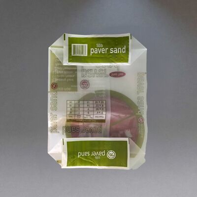 Labyrint ademende Heavy Duty PE ventielzakken met middennaad voor 50LB 22,7kg bestratingszand