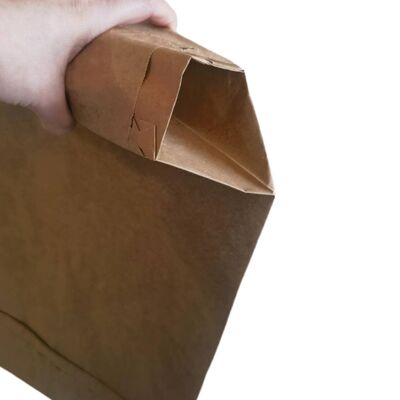 2-laags 90GSM papieren ventielzak met blokbodem voor 50 kg cementverpakkingszakken