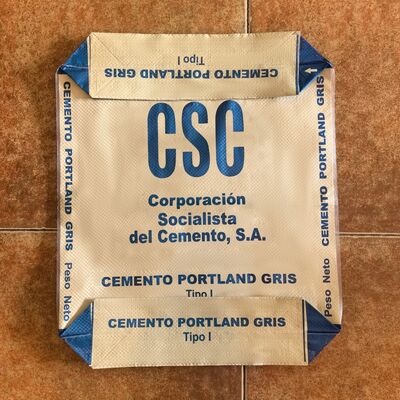 Vochtbestendige PP geweven ventielzak voor zwaar 50 kg cementverpakking