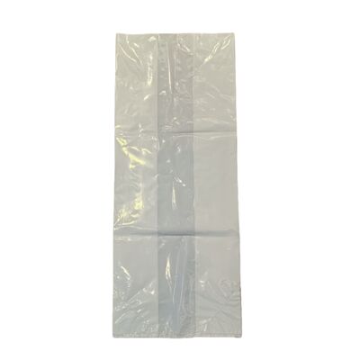 Uitbreidingsbestendige PE-zijvouwzakken voor houtsnippers, Duurzame open-mond plastic zakken voor zaagsel & mulch, Hoogwaardige LDPE-verpakking voor 3:1 compressievulling, Anti-slip, UV-bestendig, Recyclebaar