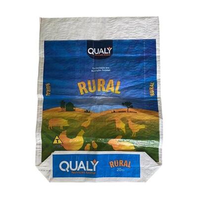 Dierlijk Voer Zak BOPP Bedrukking Open Top Vierkante Bodem Waterdichte PP Geweven Zak voor Huisdierenvoer