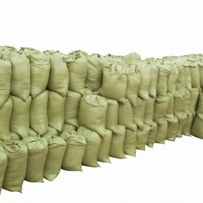 UV-bestendige zandzak 50LB 25kg 50kg PP geweven zakken voor zand en landbouwconstructie