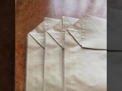 De witte Geweven Zakken die van het Polypropyleenzand Lege Grintzakken 50KG recycleren