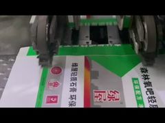 Lege BOPP Geweven Gedrukte pp de Klep Verpakkende Zak van het Zakkenblok Bodem